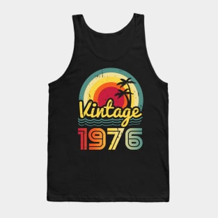 Vintage 1976 Made in 1976 47th birthday 47 years old Gift Tank Top